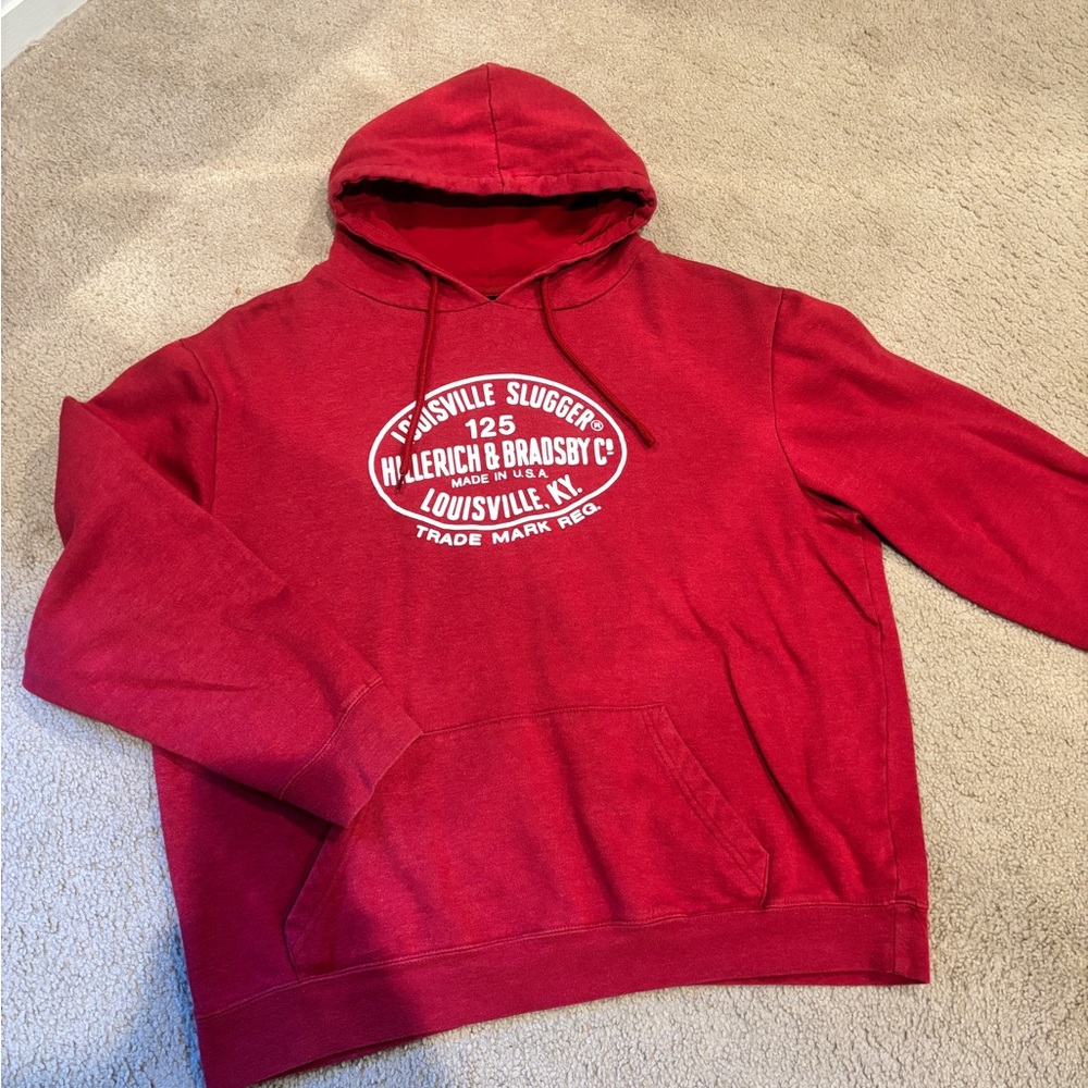 Louisville Slugger Red Hoodie